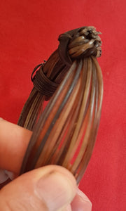 JET10 Triple Knot Thickest Multi Color Elehant Hair Bracelet