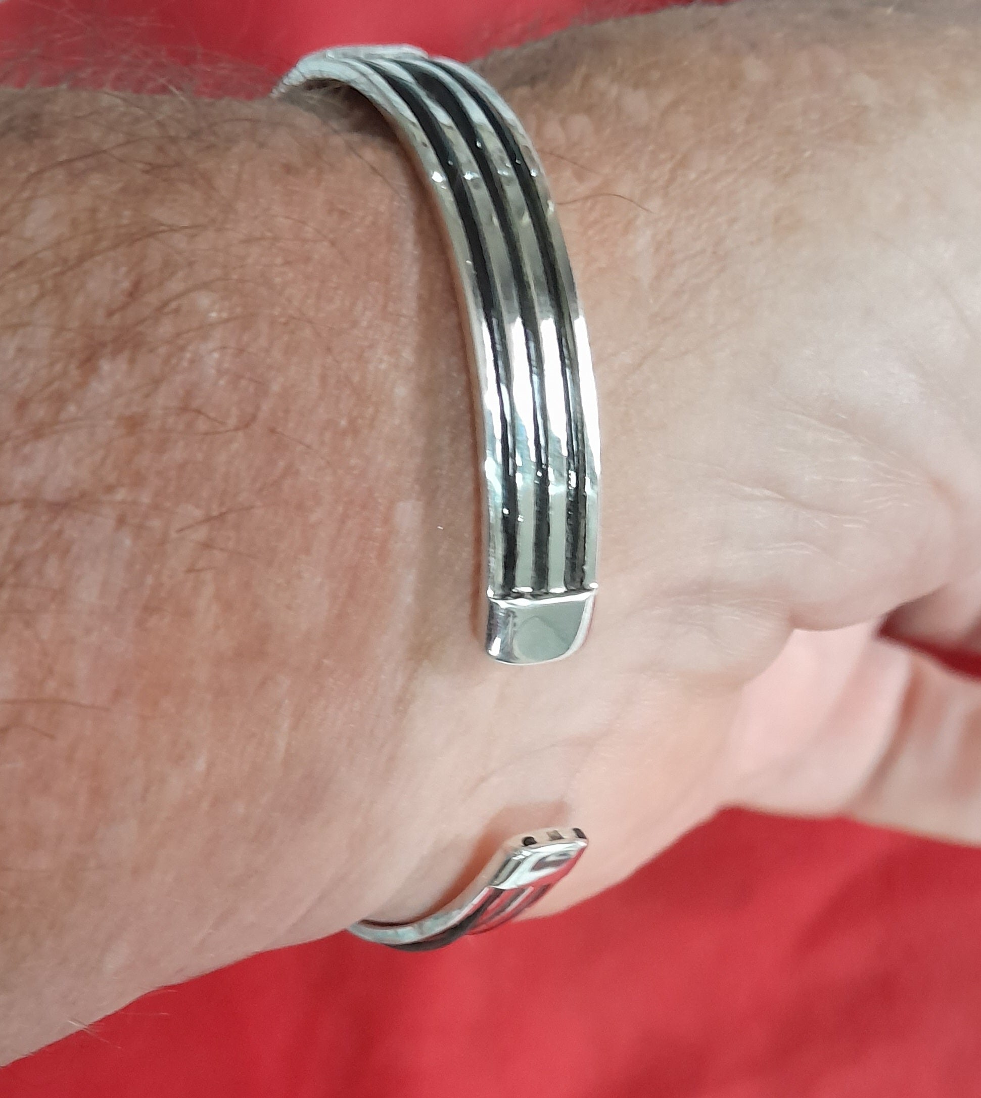 Lee #7 Elephant Hair and 925 sterling silver bracelet