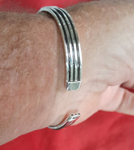 Lee #7 Elephant Hair and 925 sterling silver bracelet