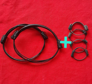 FR2 Save $268 -2 Elephant hair bracelet plus 4 free rings. Limited offer