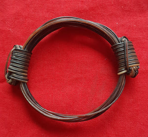 MC4 Elephant hair bracelet max. Diam 3.5"