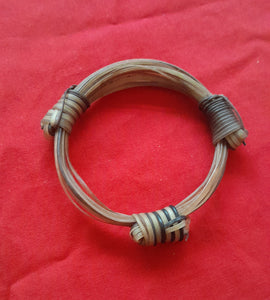 MC14 Multy color elephant hair bracelet 3.5" diameter