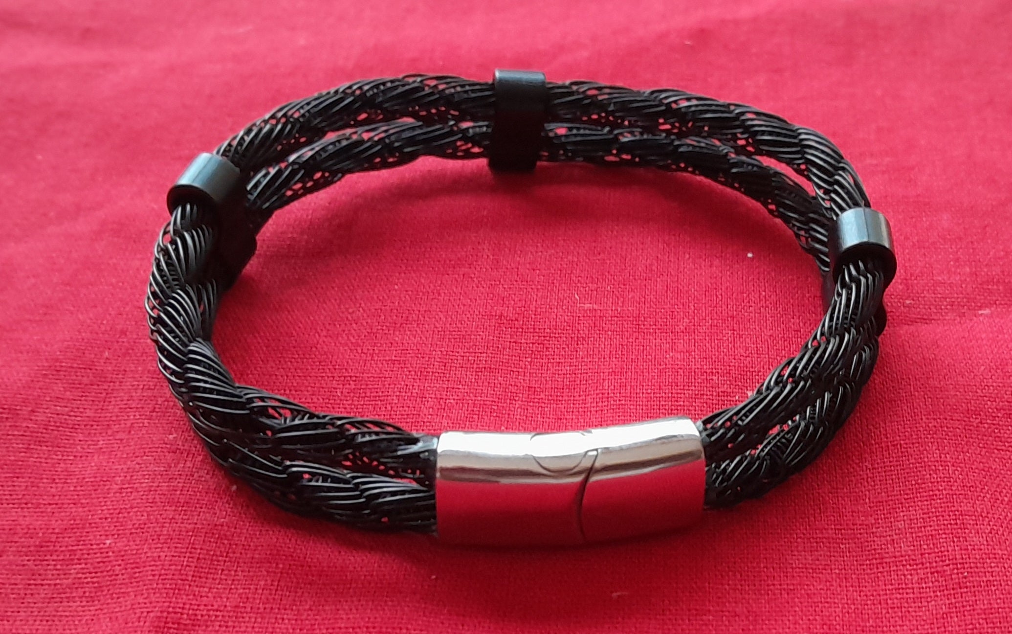 GIR22 Extremely unique giraffe hair bracelet combo