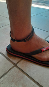 AB1 Genuine elephant hair ankle bracelet