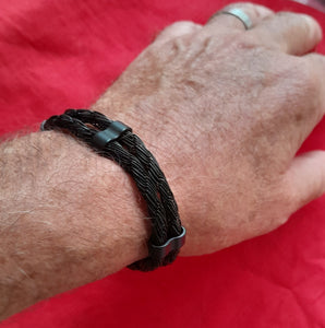 GIR22 Extremely unique giraffe hair bracelet combo