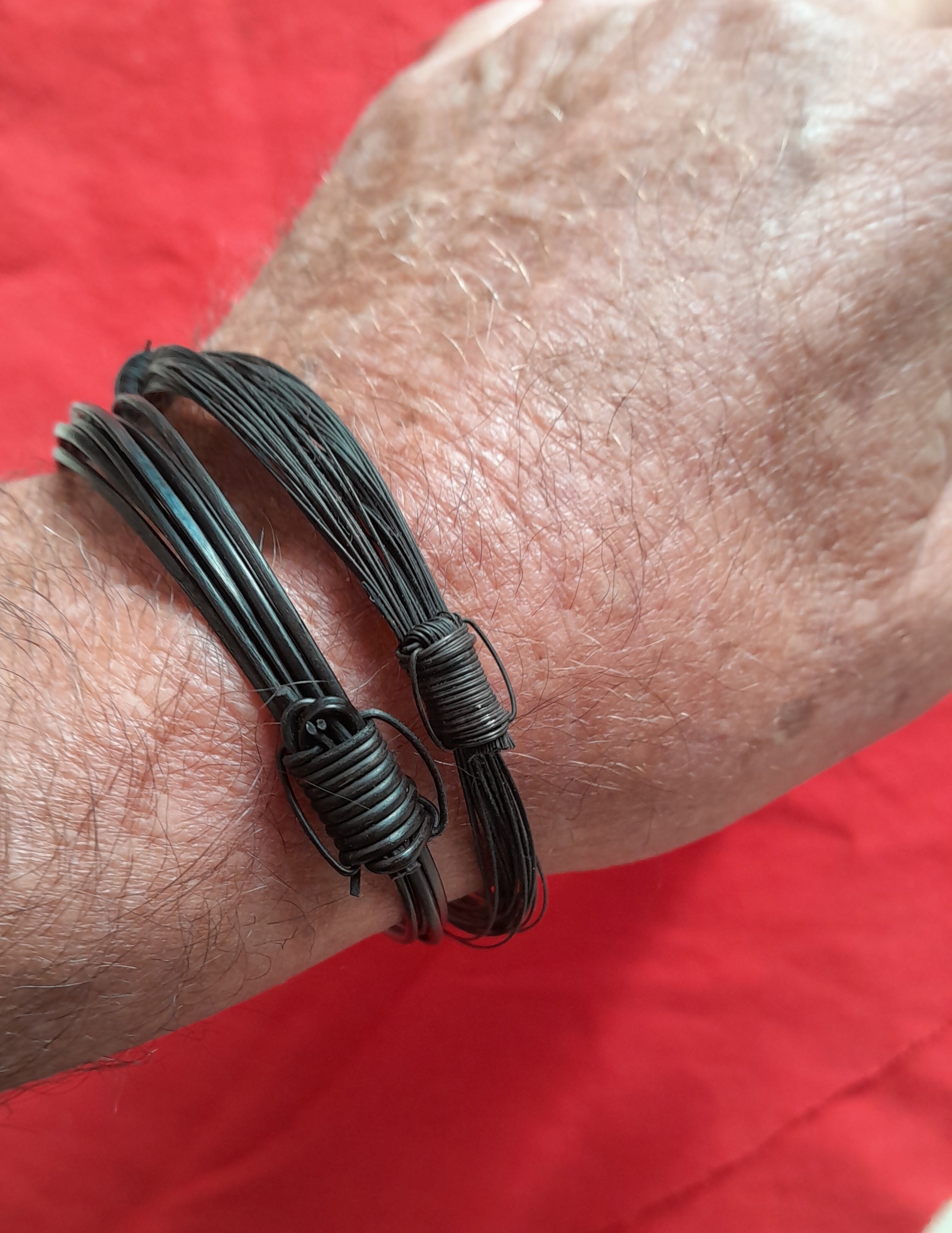 GIR21 Save $30 Combo set of 2. Elephant and giraffe hair bracelets