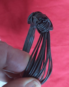 VB9 4 Knot very bulky elephant hair bracelet